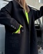 Пальто GIGASIZE утеплене, колір чорний CTGS-02-xs/s фото 7
