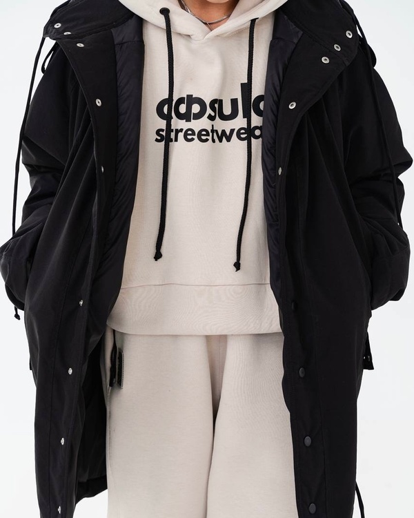 Jacket BUNKER, color black, Size: XS/S
