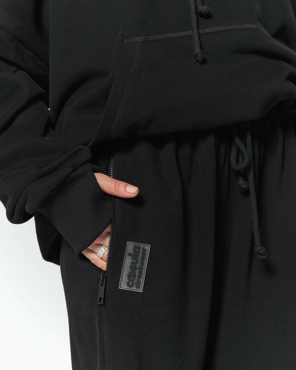 Штани джогери BAT оверсайз, колір чорний BATP-2-xs-s фото