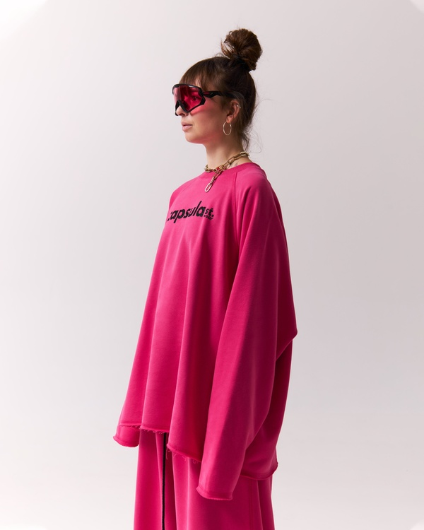 Лонгслів HYPERSIZE, колір рожевий  GP-08-one-size фото