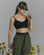 Jogger pants BAT oversized insulated, color khaki, Size: XS/S
