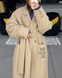 Coat GIGASIZE insulated, color beige, Size: M/L