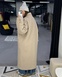Пальто GIGASIZE утеплене, колір бежевий CTGS-01-m-l фото 3