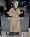 Coat GIGASIZE insulated, color beige, Size: M/L