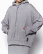 Hoodie MOONLIGHT, color gray, Size: XS/S