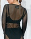 Dress NAKED, color black, Size: XS/S