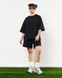 Basic shorts JUICY, color black, Size: XS/S