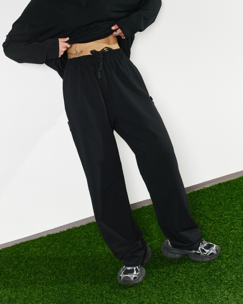Basic pants JUICY, color black, Size: XS/S