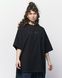 T-shirt OVERSIZE, color black, Size: M/L