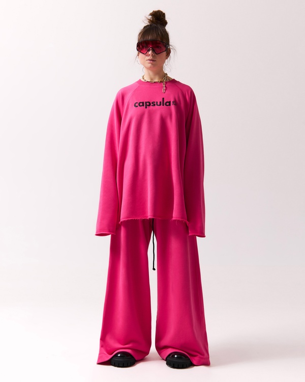 Штани палаццо HYPERSIZE, колір рожевий GP-12-one-size-110 фото