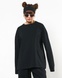 Longsleeve basic JUICY, color black, Size: XS/S