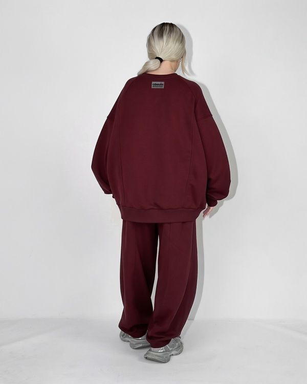 Костюм COZY, колір бургунді [демісезон] Coz-24-2 фото