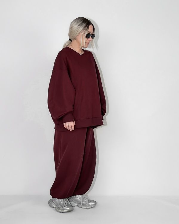 Костюм COZY, колір бургунді [демісезон] Coz-24-2 фото