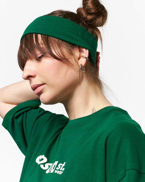 CAPSULA headband, green color, One size