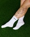 copy_Socks CAPSULA, color white, embroidery color black, Size 36-40, Embroidered logo