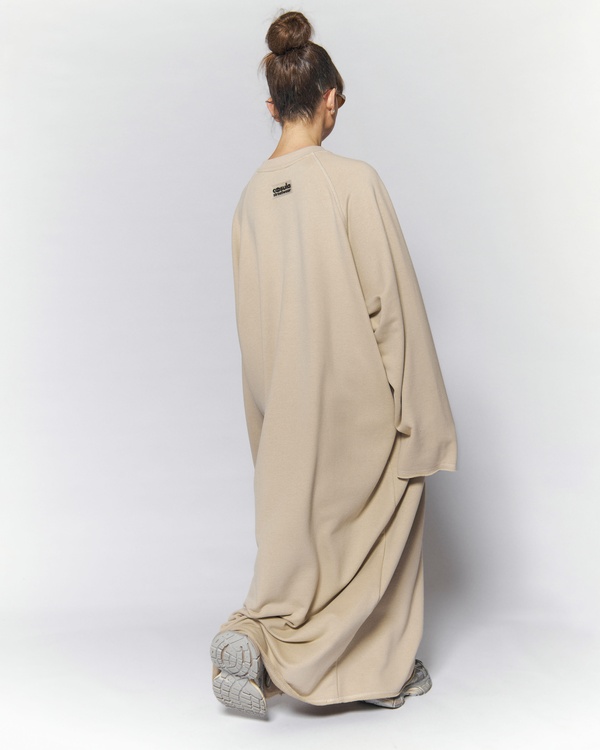 Сукня HYPERSIZE FLOW, колір бежевий FLW-2-2 фото