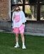 CANDY suit, t-shirt and shorts, One size