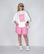 CANDY suit, t-shirt and shorts, One size