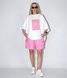 CANDY suit, t-shirt and shorts, One size